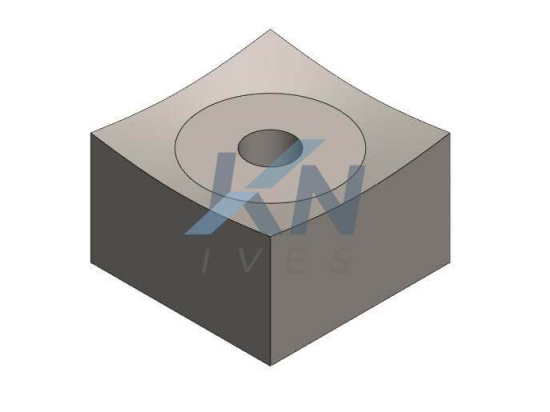 Slika Konkavni nož 40x40x25/M12