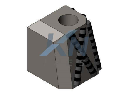 Picture of Knife holder for trapez knife 60x60 with Vautid armor