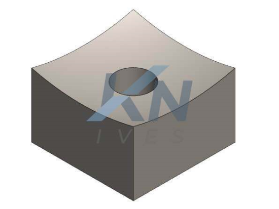 Slika Konkavni nož 30x30x19/M12