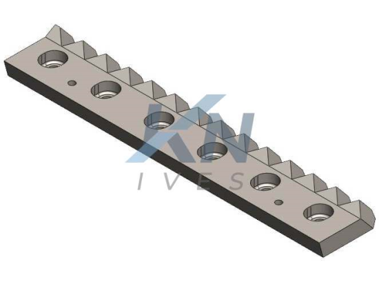 Slika Vecoplan stator nož levi 534x108x35/25