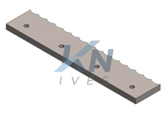 Slika Lindner stator nož levi 479x91x18