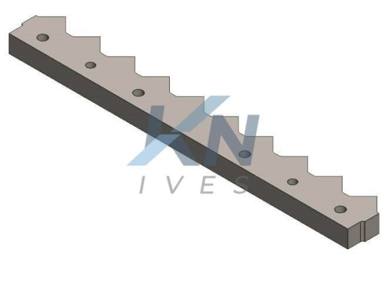 Slika Untha stator nož srednji 646x81x33